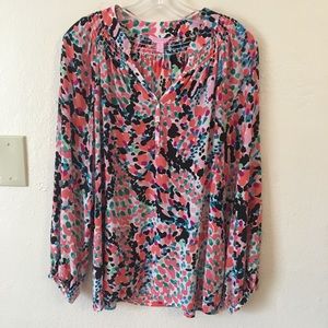 Lilly Pulitzer multi color top!